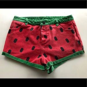 Watermelon shorts